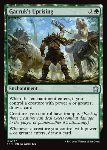 Garruk uprising 220 - 220, fdn
