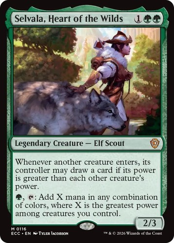 Mtg ecc selvala heart - heart, of