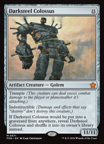 Darksteel colossus 671 - 671, fdn